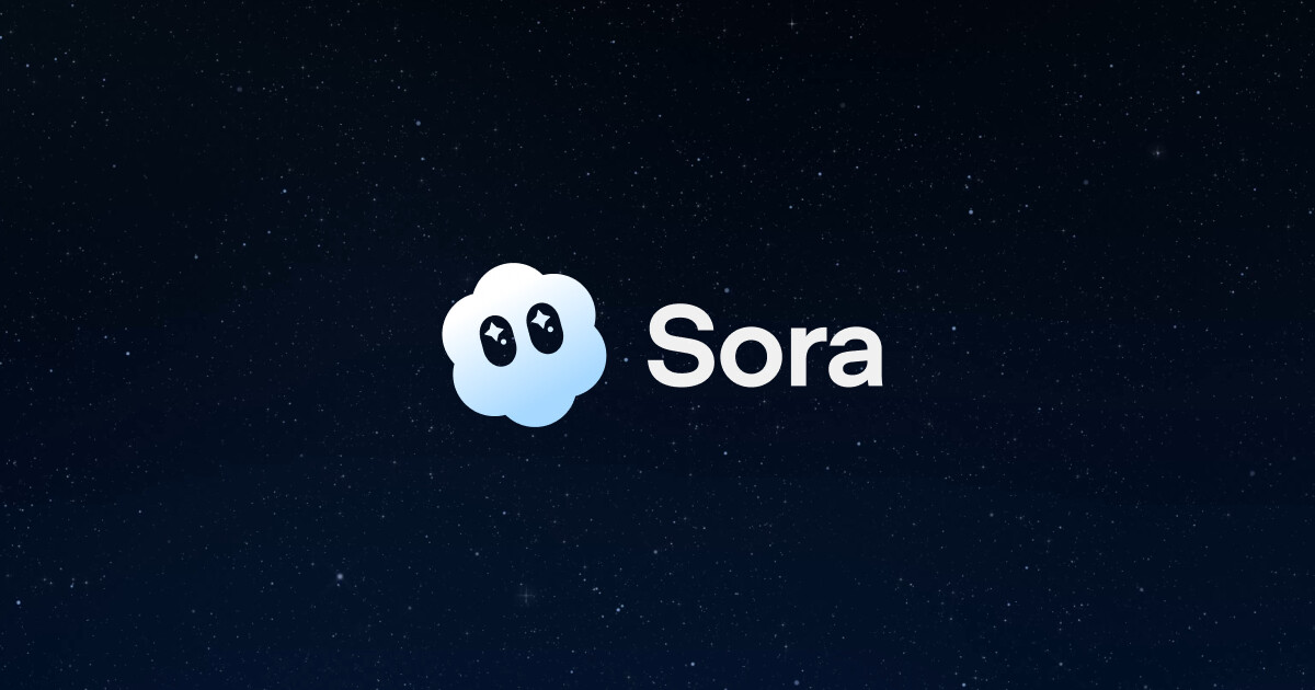 Интерфейс Sora до прекращения consumer-сервиса