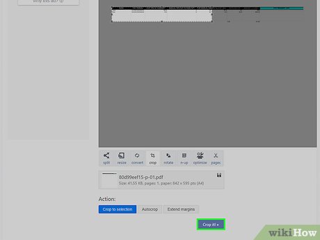 Получение обрезанного PDF после обработки