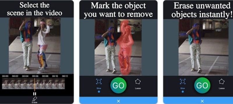 CutVibe Video Object Eraser на Android