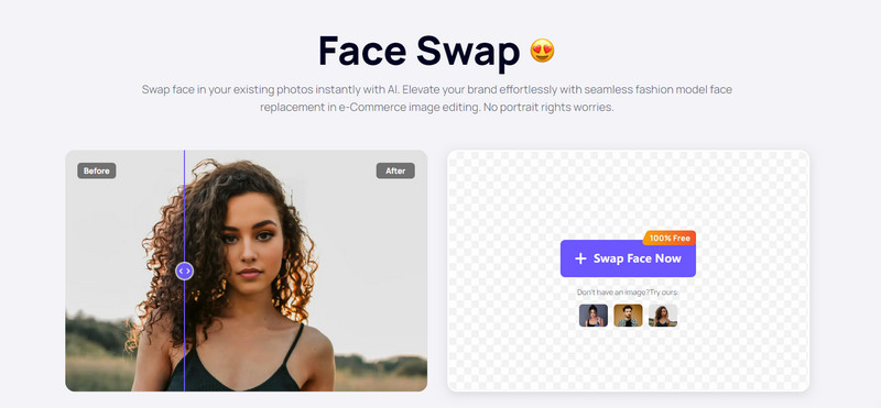 Интерфейс iFoto Face Swap