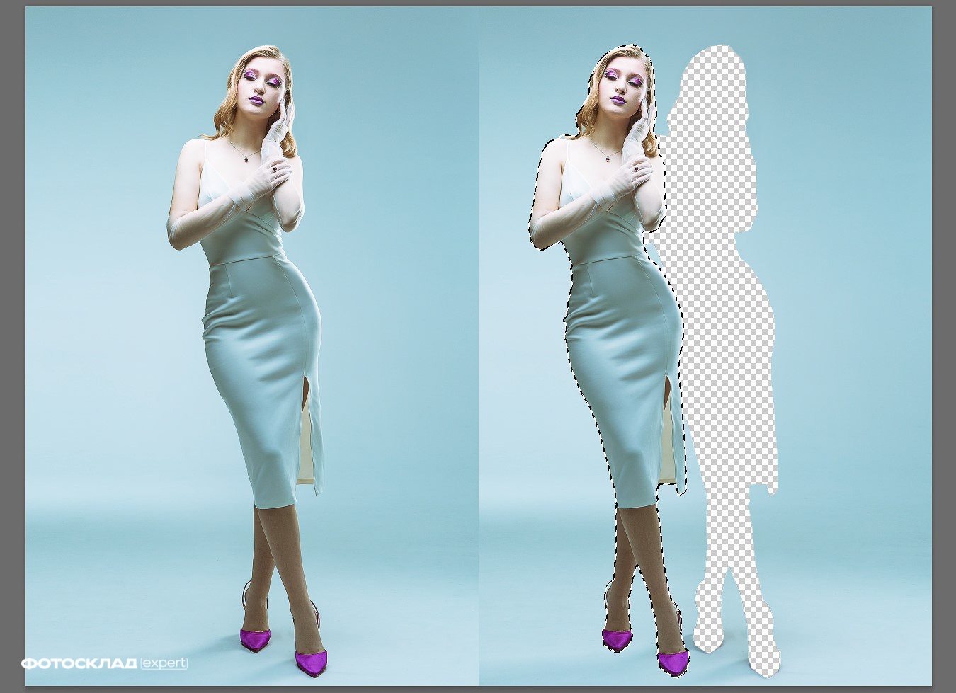 Панель Quick Selection Tool в Photoshop