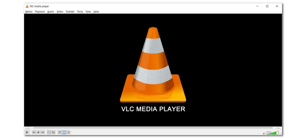 Окно VLC media player