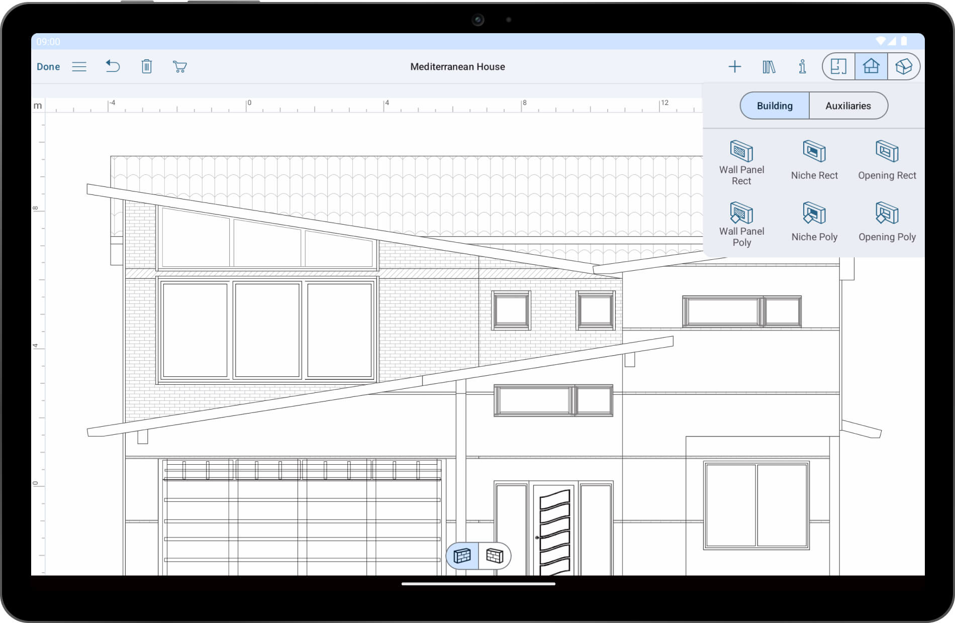 Настройки проекта и масштаба в Live Home 3D