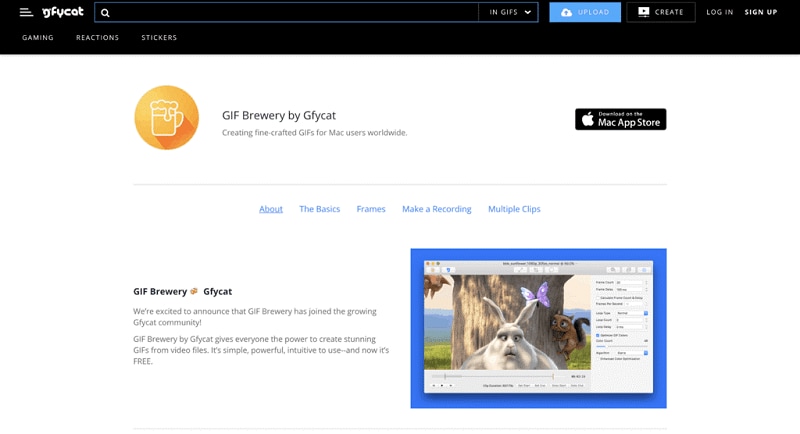 GIF Brewery: интерфейс старого Mac-приложения для создания GIF