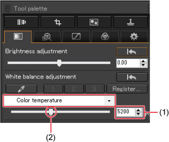 Пипетка баланса белого в Canon Digital Photo Professional