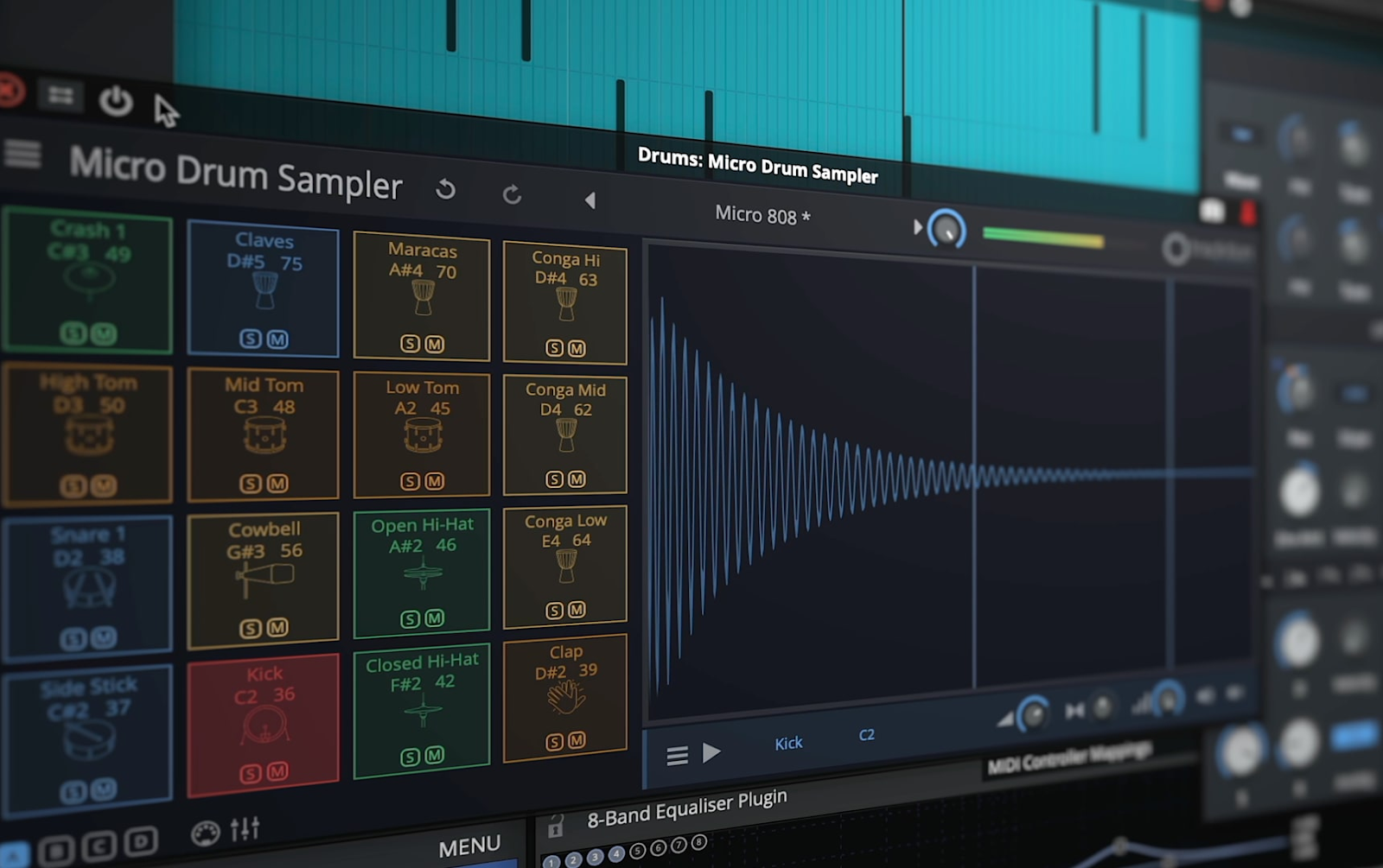 Интерфейс Waveform Free
