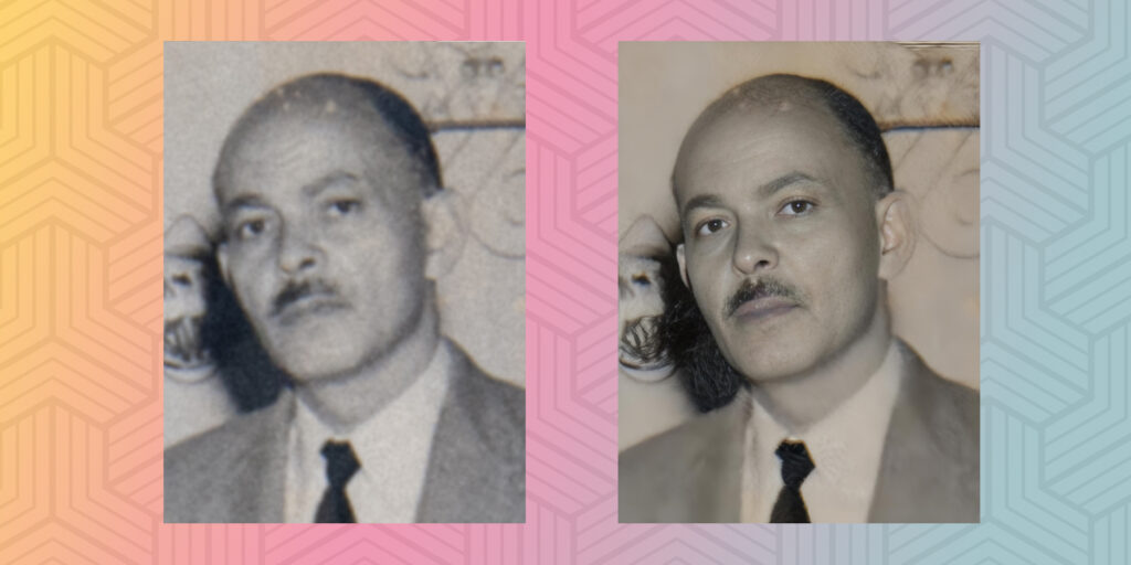 Результат Smartmine AI Image Restoration