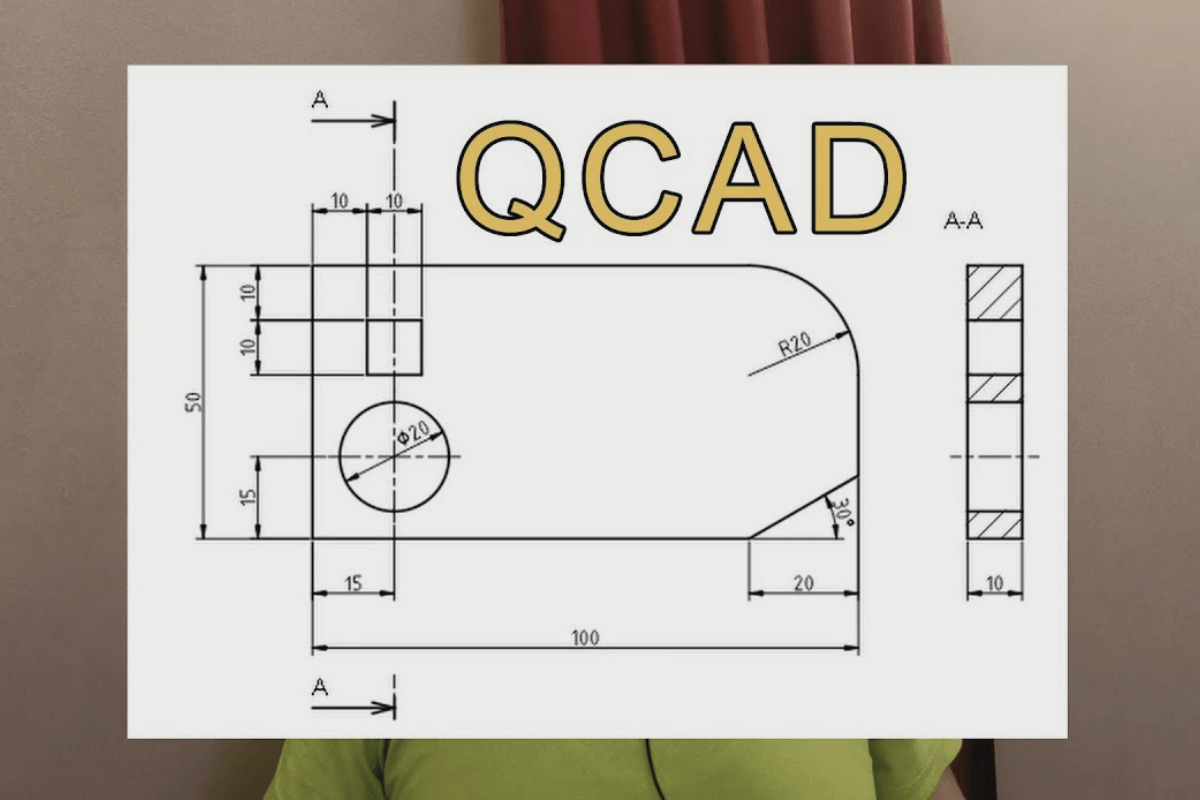 Интерфейс QCAD