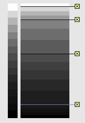 ZoneMapper в LightZone: шкала яркостных зон, контрольные точки, вкладки Tool Settings и Color Selection