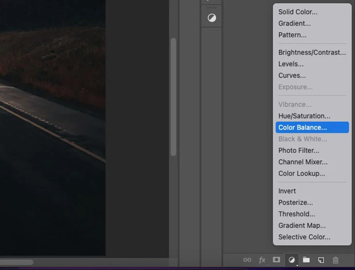 Photoshop: корректирующий слой Color Balance