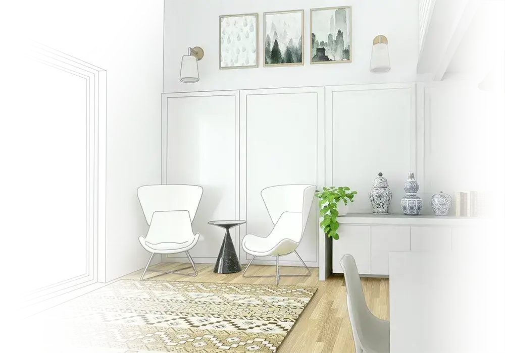 Интерьерный проект в Edificius