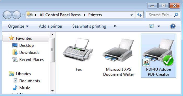 Интерфейс PDF4Free