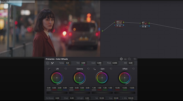 Цветокоррекция в DaVinci Resolve