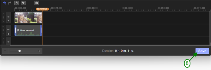 Предварительный просмотр и сохранение в SolveigMM Video Editor