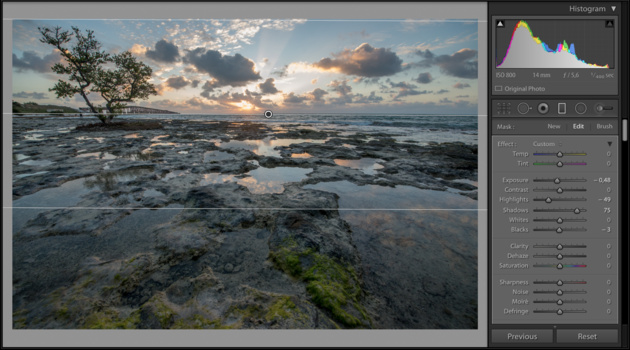Цветокоррекция пейзажа в Lightroom с отдельными цветовыми диапазонами