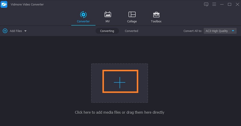 Интерфейс Vidmore Video Converter