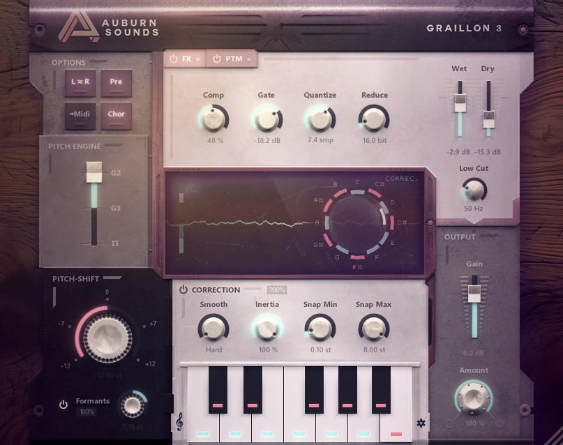 Интерфейс Auburn Sounds Graillon 3