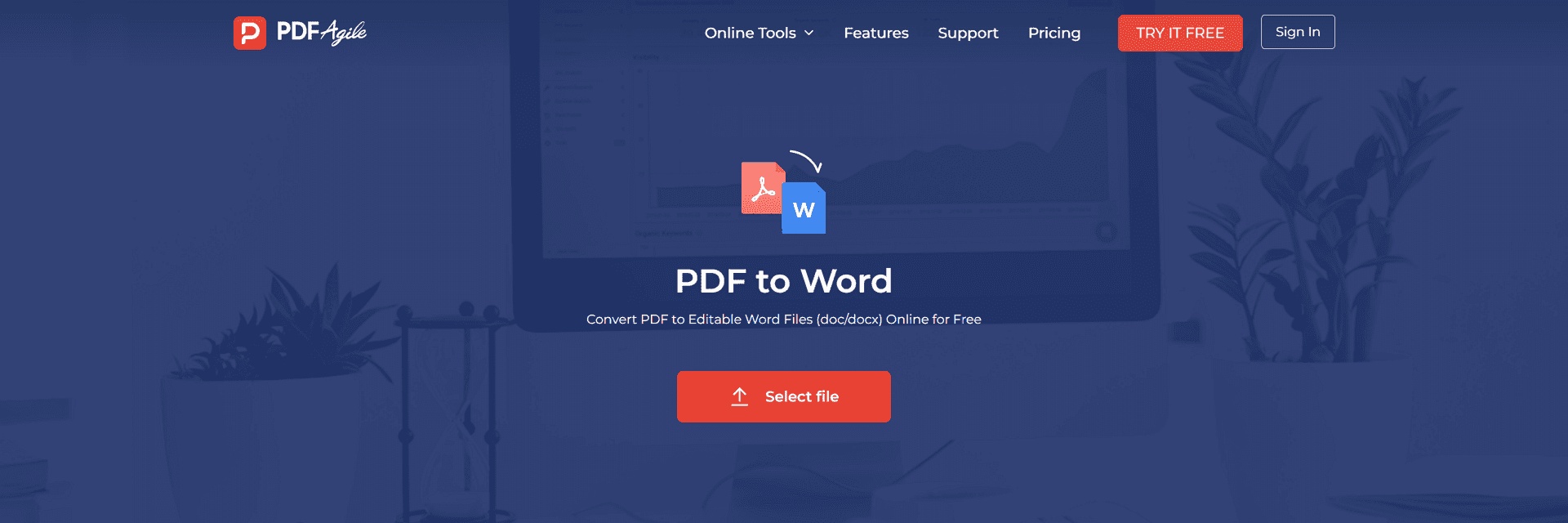 PDF Agile: интерфейс конвертации PDF в Word как запасной маршрут