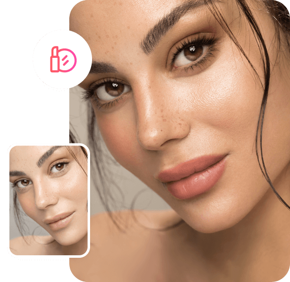 Пример Makeup Tools в BeautyPlus