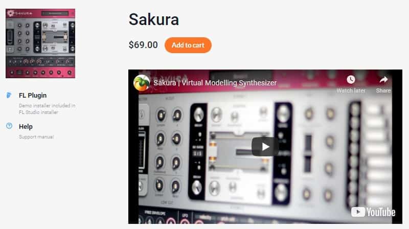 Интерфейс Sakura