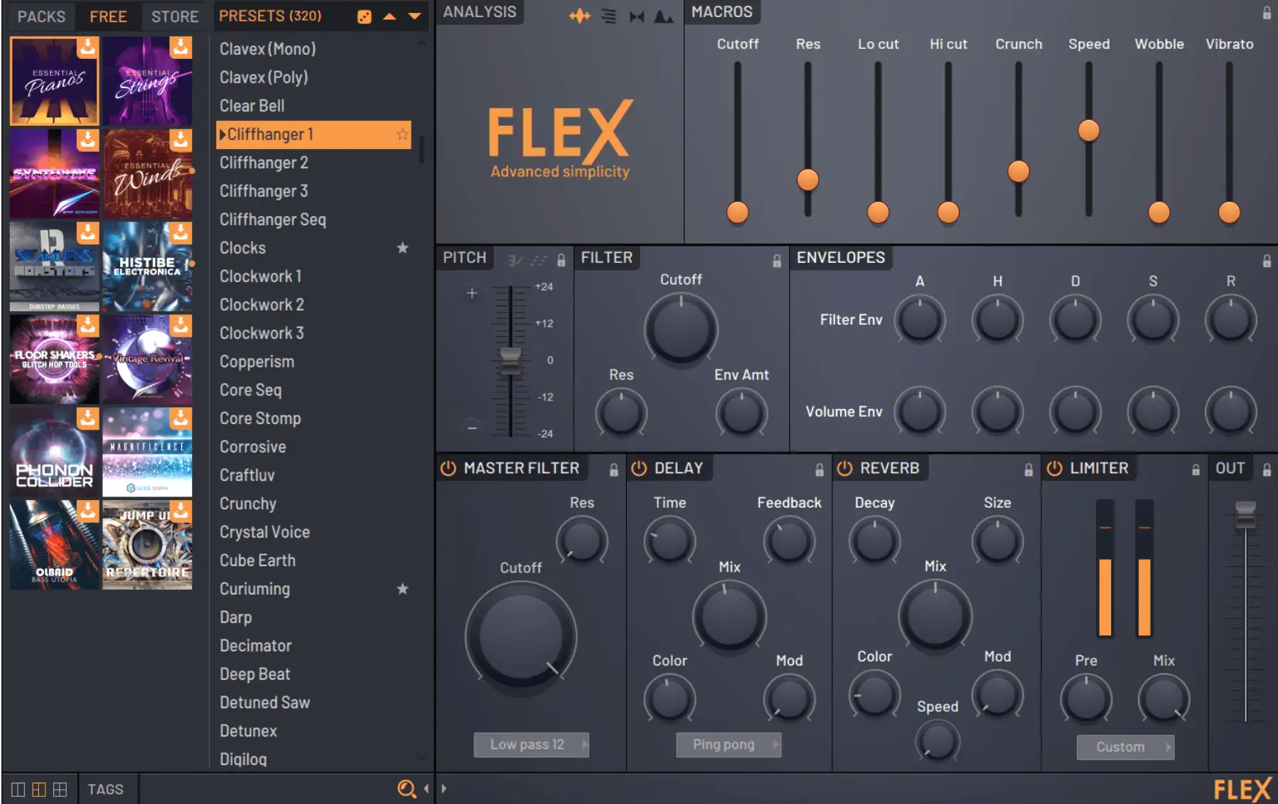 Интерфейс FLEX