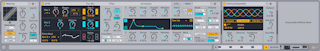 Device View Ableton Live 12 с цепочкой инструментов и эффектов