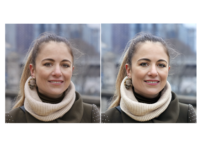 Пример результата Improve Photo в Telegram