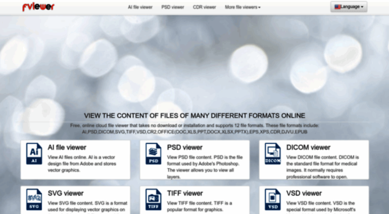 Просмотр PSD на fviewer.com