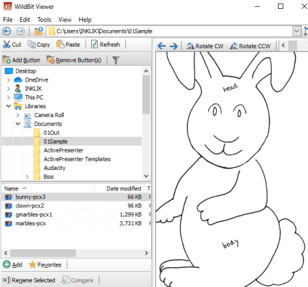 PCX открыт в WildBit Viewer