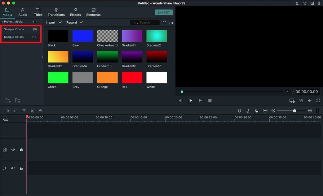 Filmora на macOS: инструменты коррекции в монтажном интерфейсе