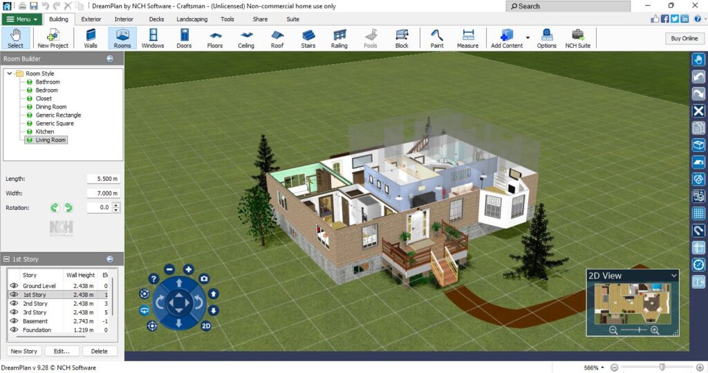 3D-проект в DreamPlan