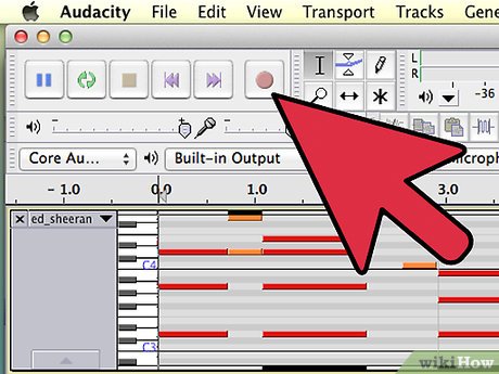 Пример записи воспроизводимого MIDI в Audacity