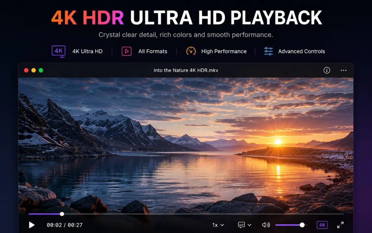 NovaVision HDR Video Player: HDR-воспроизведение