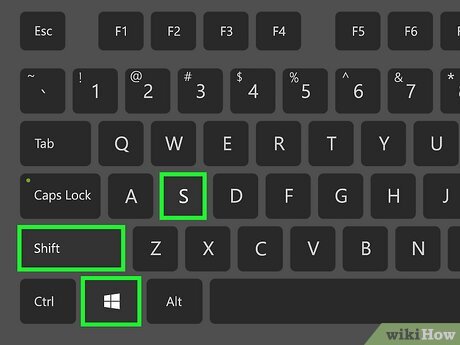 Запуск Snipping Tool для захвата части экрана