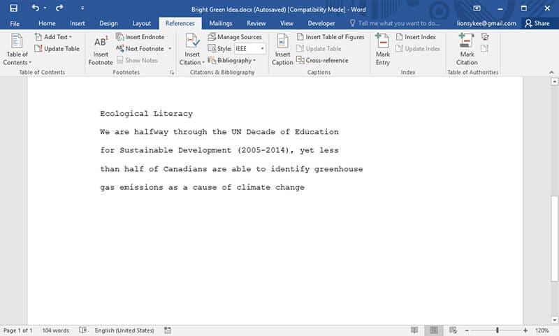 Распознанный текст из OneNote, вставленный в Word