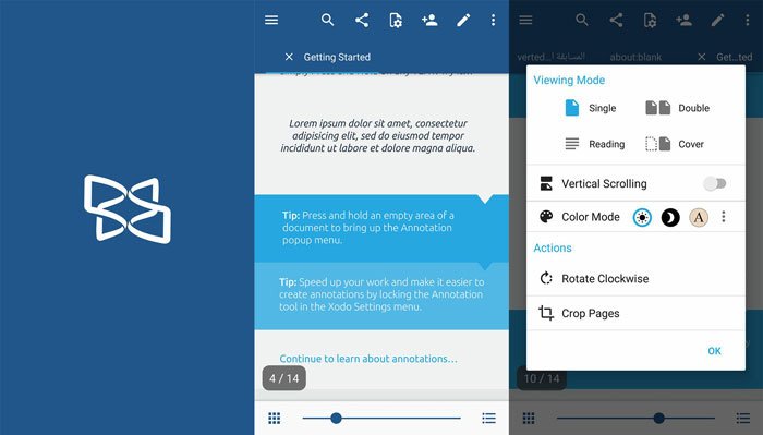 Xodo PDF на Android