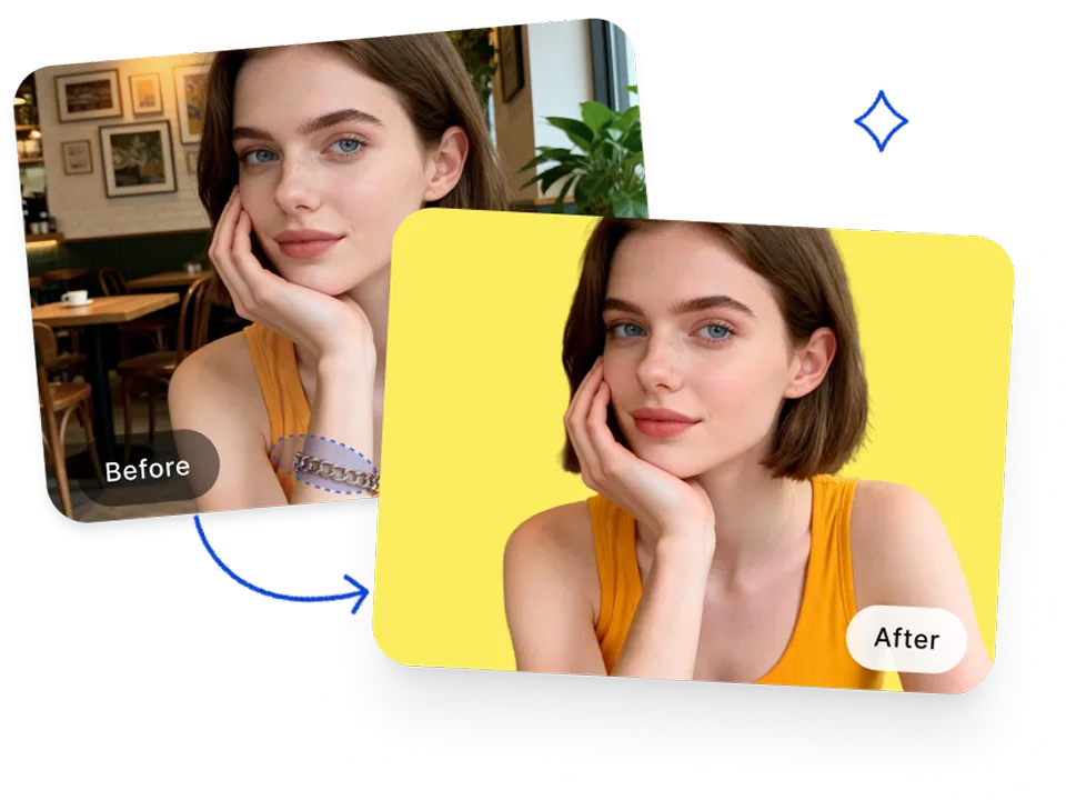 Удаление и замена фона в Artguru
