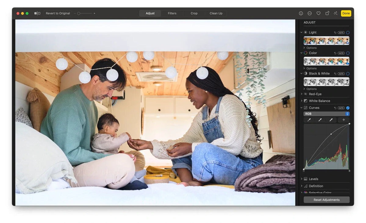 Редактирование фотографии в проекте Mimeo Photos