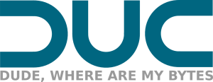 Логотип Duc — Dude, Where Are My Bytes