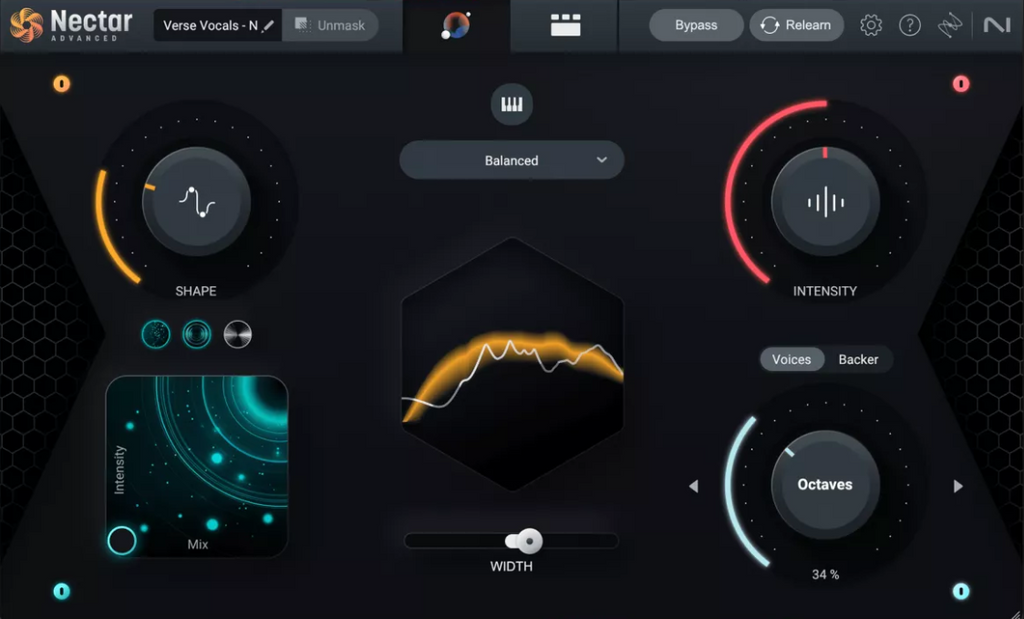 Интерфейс iZotope Nectar
