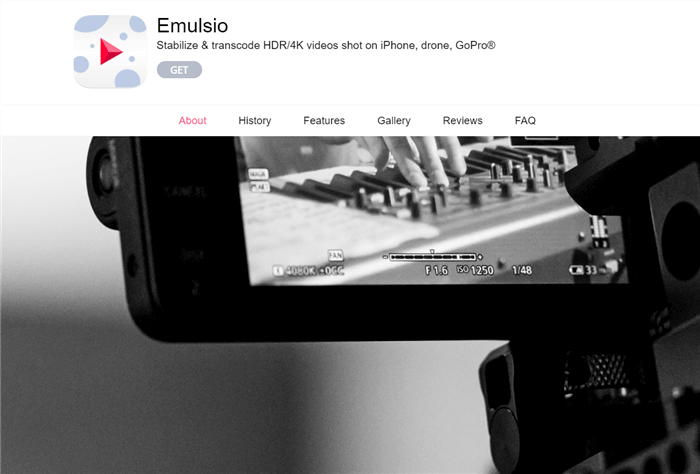 Интерфейс Emulsio
