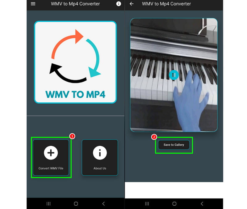 Приложение для конвертации WMV в MP4 на Android
