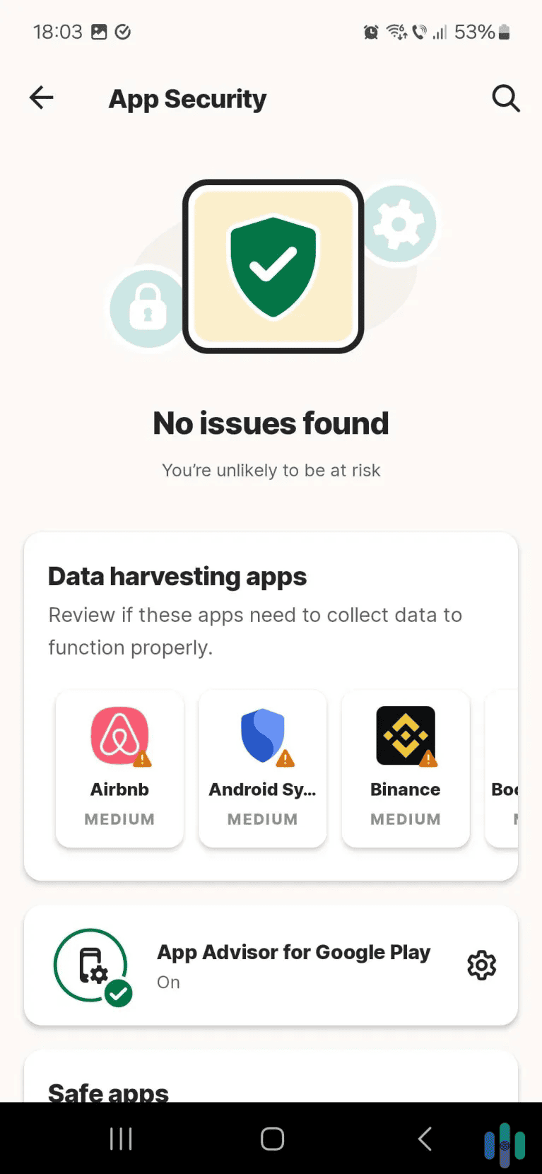 Интерфейс Norton