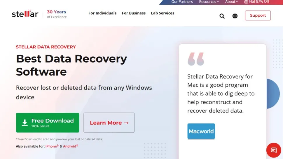 Интерфейс Stellar Photo Recovery