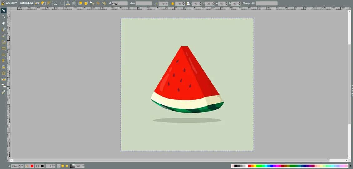 Интерфейс SVG-Edit