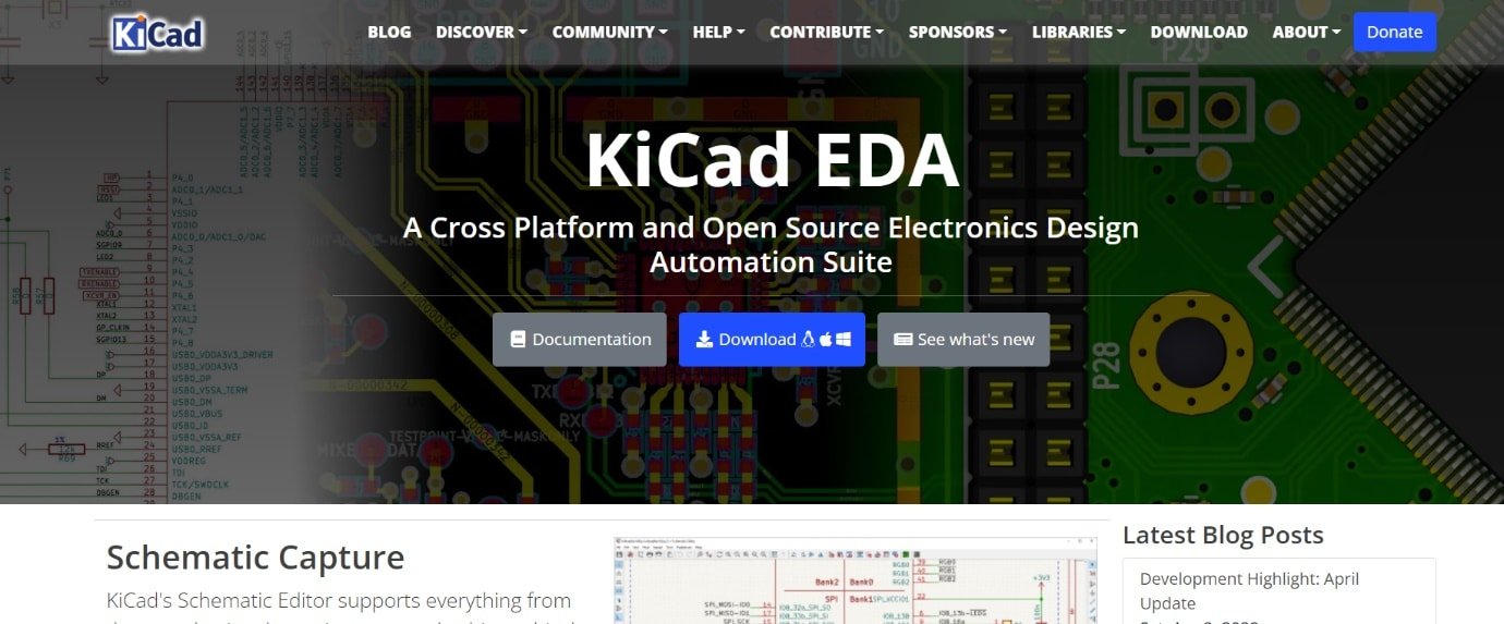 Интерфейс KiCad