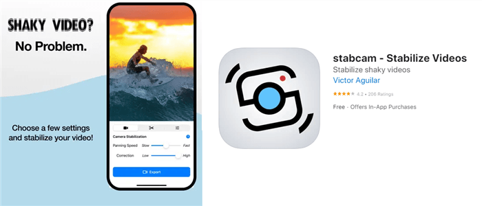 Интерфейс StabCam