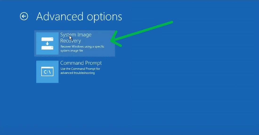 Мастер восстановления файлов из резервной копии Windows