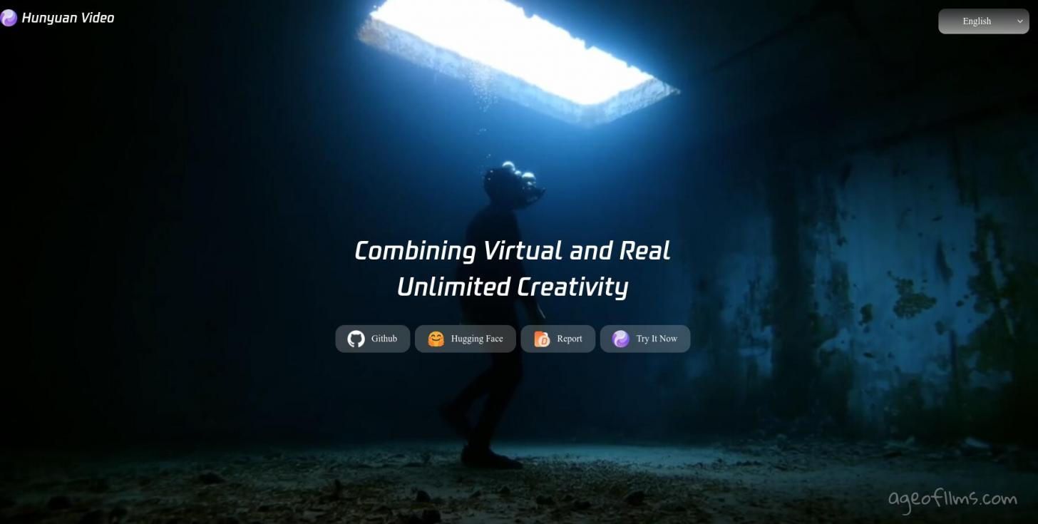Интерфейс локальной генерации Tencent HunyuanVideo
