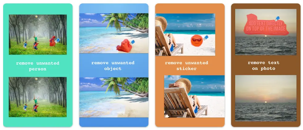 Интерфейс Remove Unwanted Object